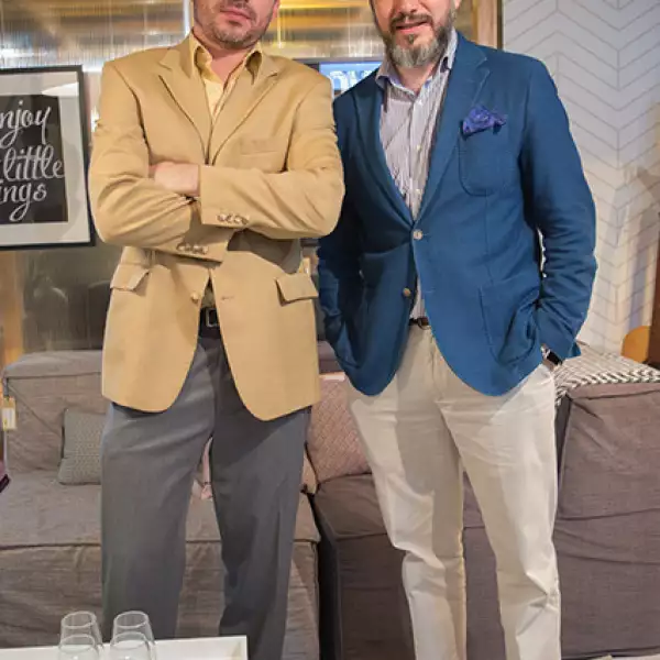 José Luis Camacho y Mauricio Villarreal