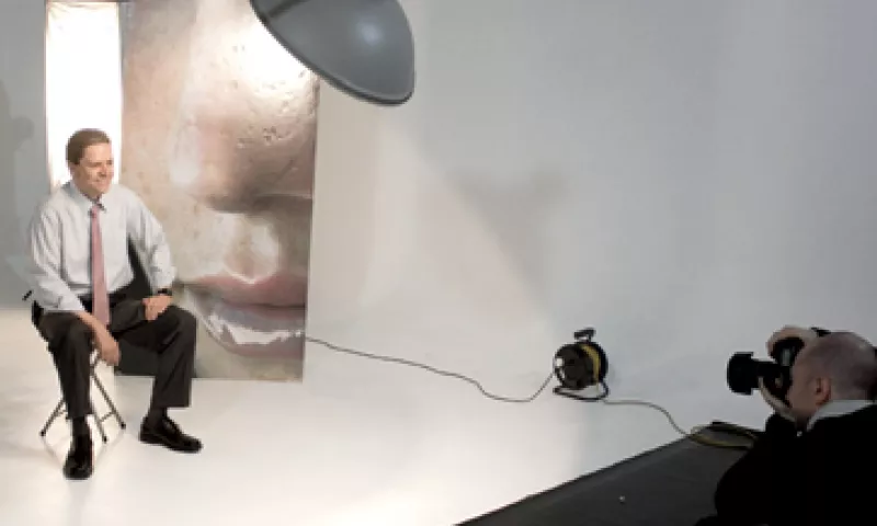 La participación de Cuauhtémoc Pérez Román como Editor Invitado concluyó con una sesión de fotos en el estudio de Expansión. (Foto: Dayan Jiménez)