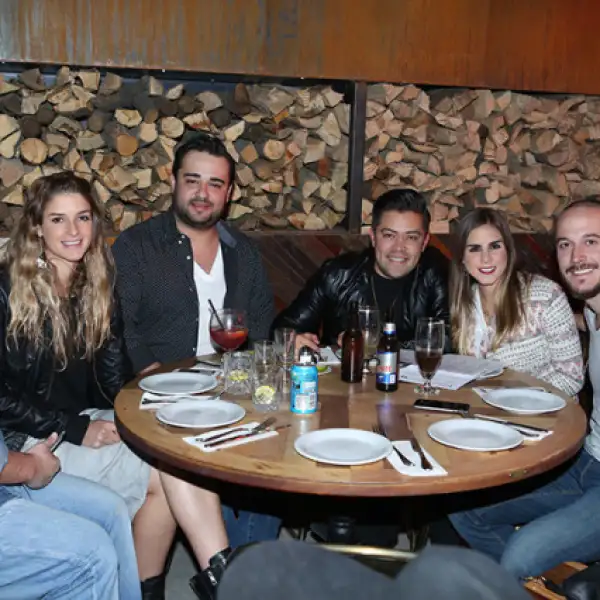César Ábsalon, Cristina Millet, Arturo Perales, Alain Dubois, Alejandra Meneces y Javier Casillas