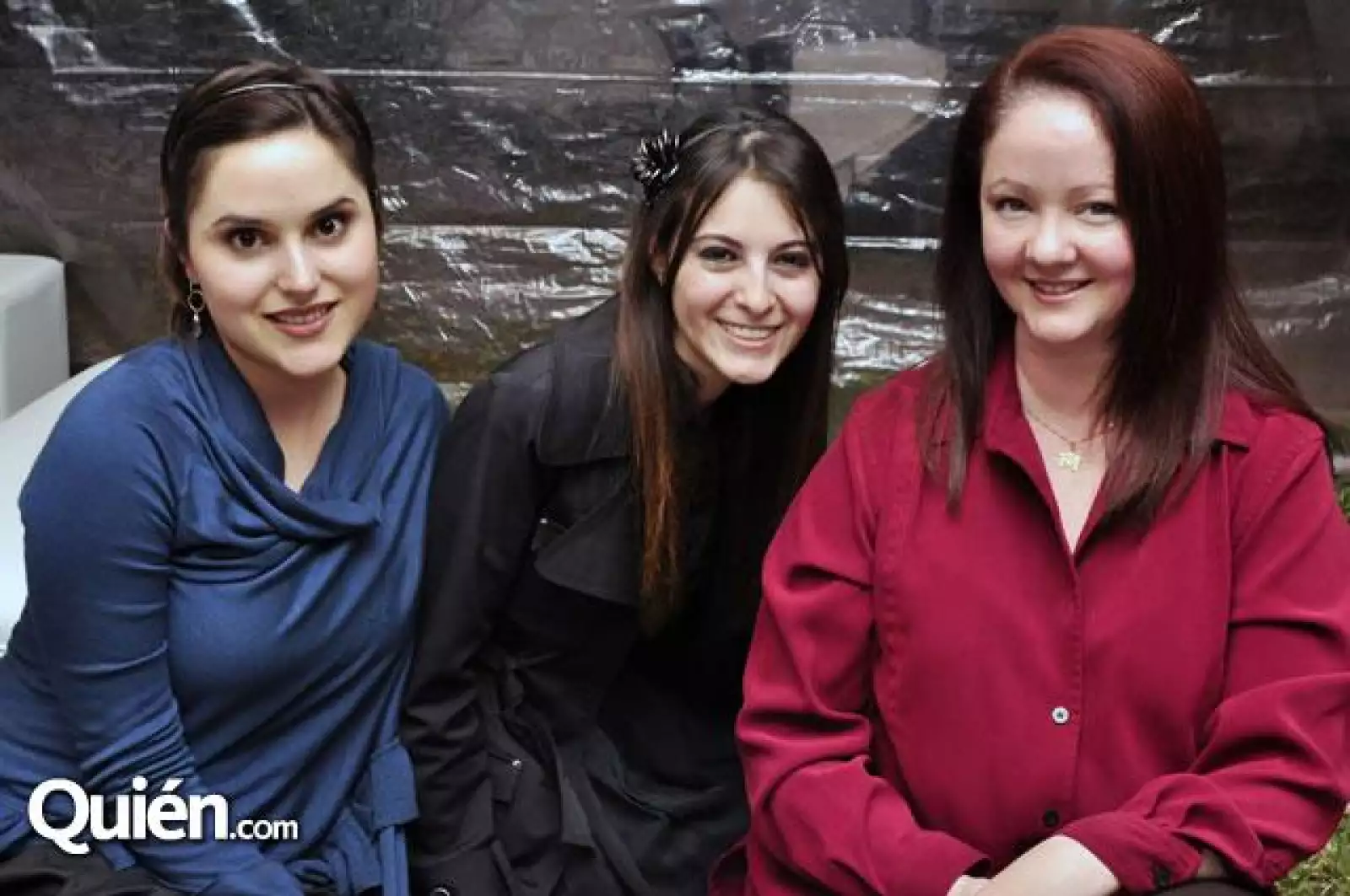 Ana Cortés de González,Mariana Herrera y Patricia Fernández de Rivera