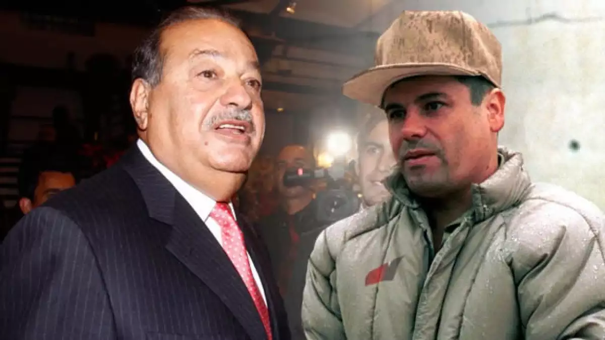 Carlos Slim Joaquín El Chapo Guzmán los mas poderosos del mundo