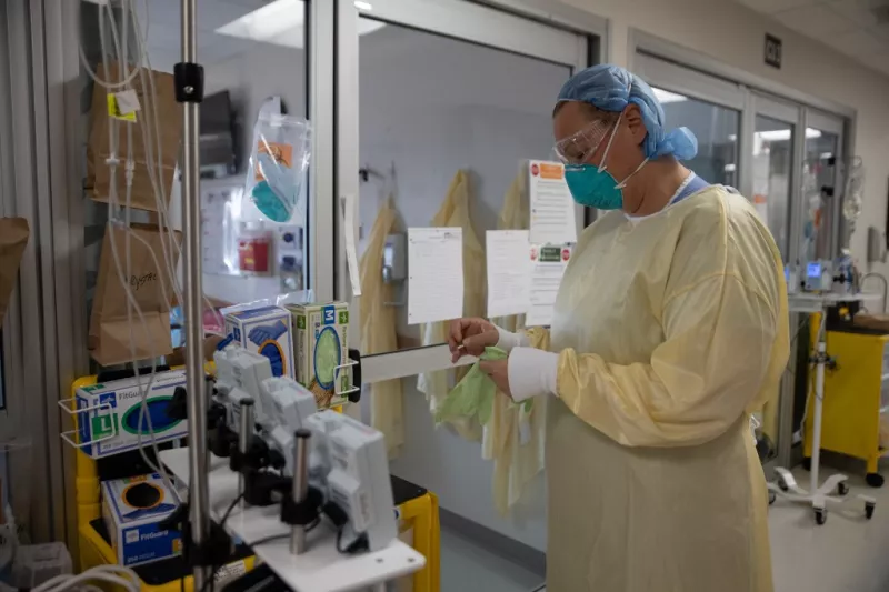 Hospitalizaciones récord