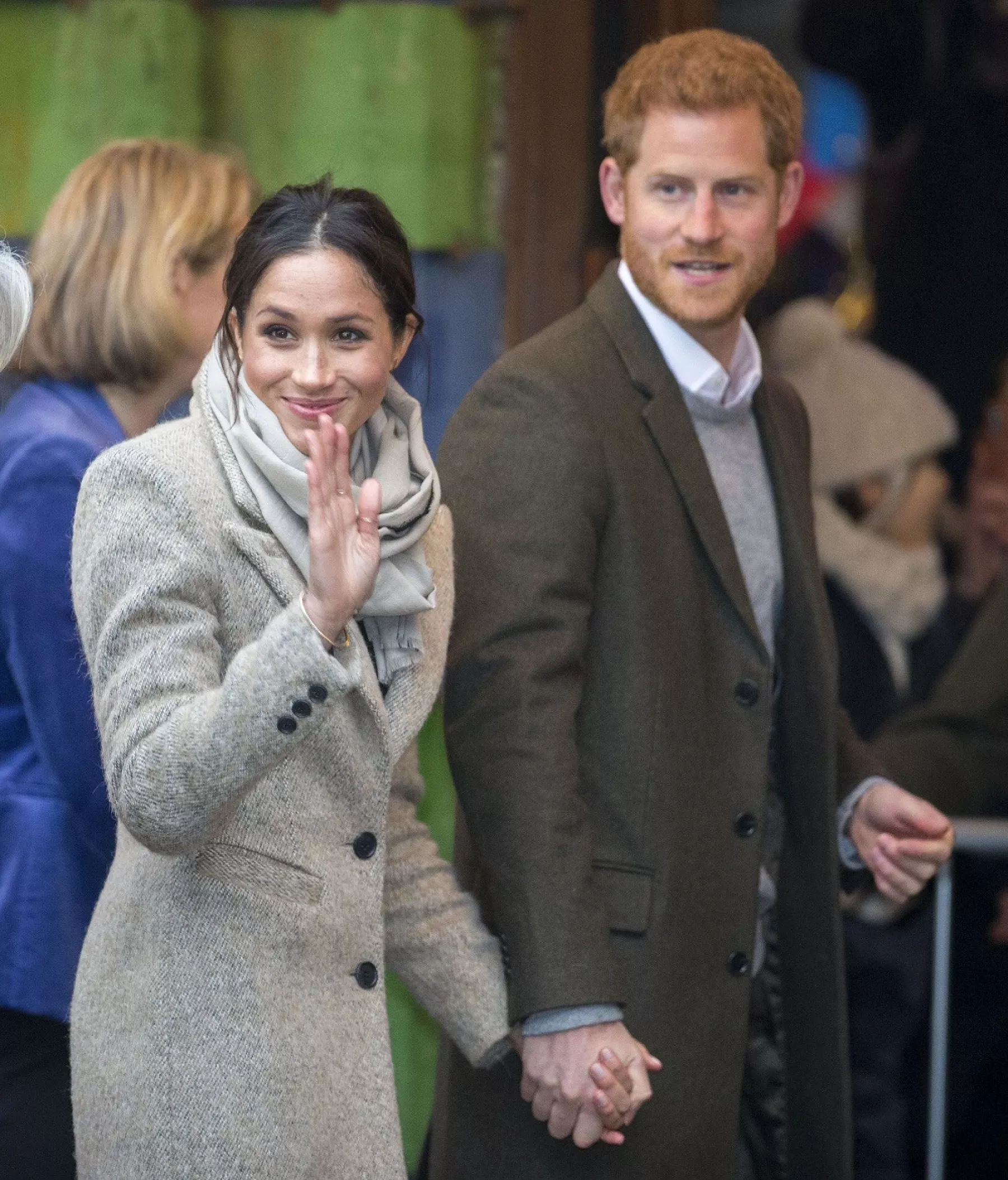 Meghan Markle y el príncipe Harry