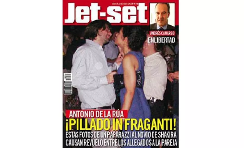 La cantante se enamoró del argentino en el 2000, cuando ella iniciaba su proyección internacional y él era asesor del presidente argentino, Fernando de la Rúa, su papá.