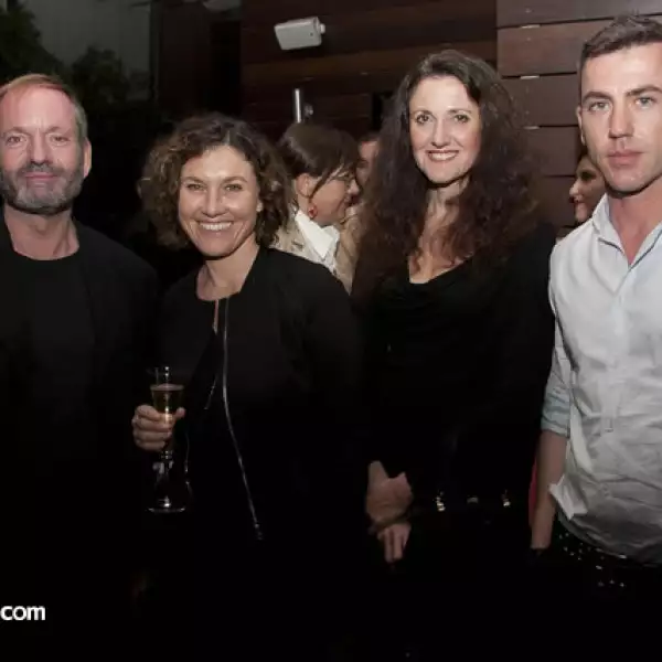 Pablo del Val,Cristiana Perrella,Marcella Becaria y Marco Maggetto