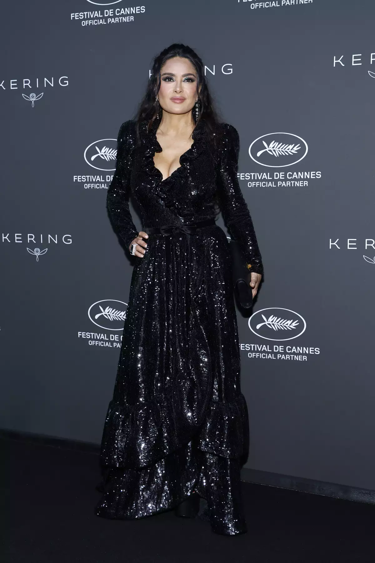 Salma Hayek en la gala "Kering Women in Motion Award" en Cannes.