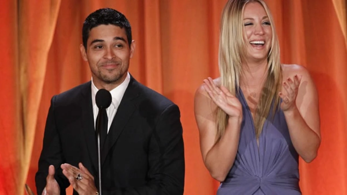 Wilmer Valderrama and Kaley Cuoco