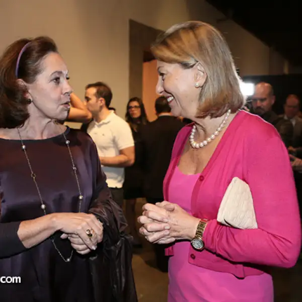 Francoise Reynaud y Marie Thérèse Arango
