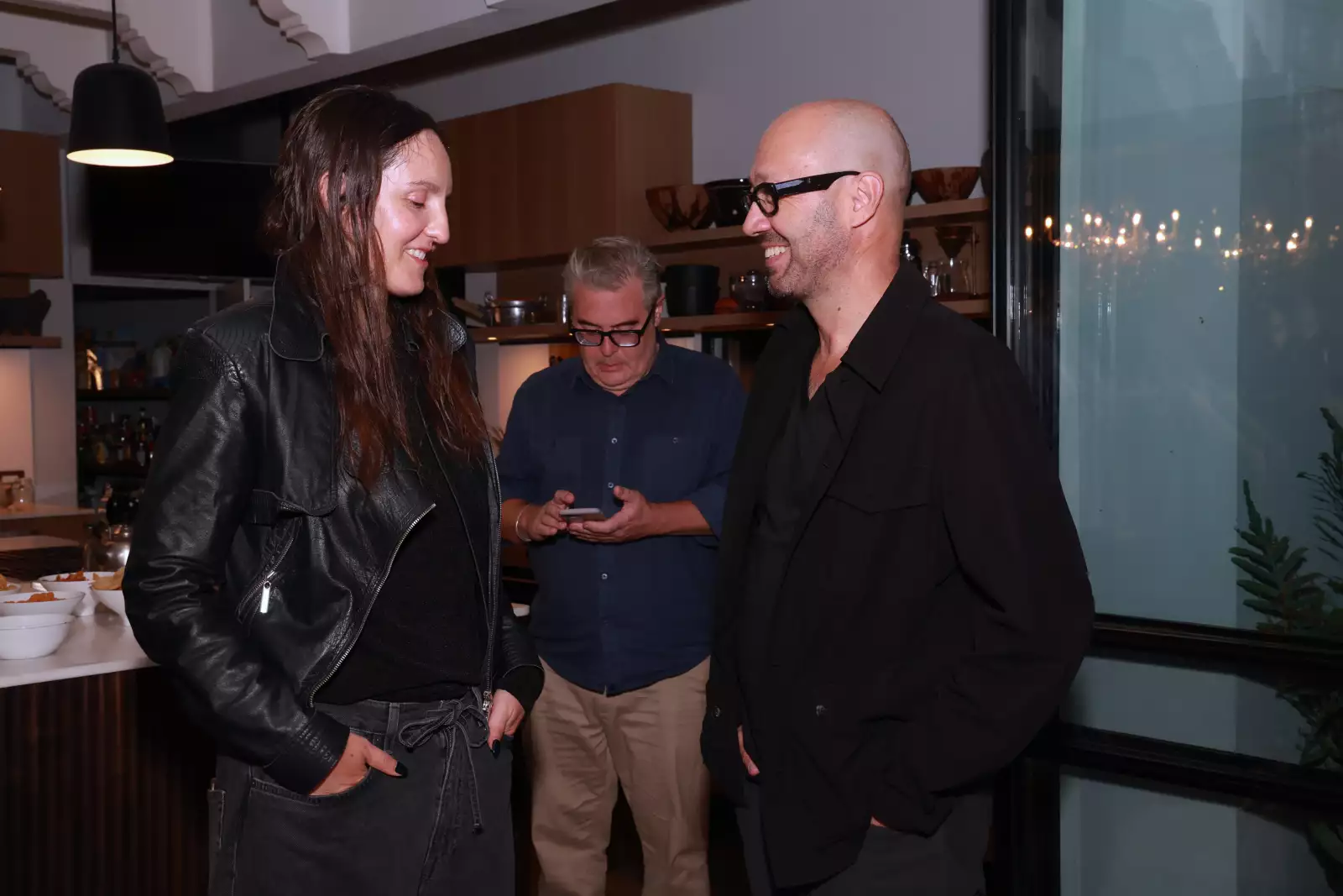 Ana Lorenzana, Nils Bernstein y José Castillo