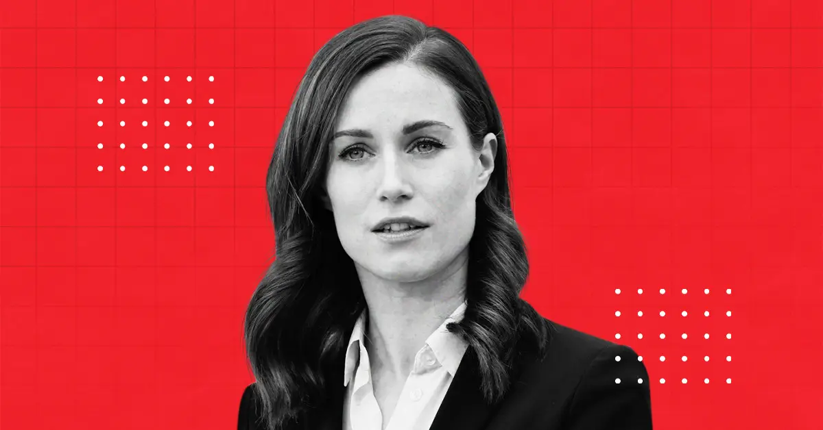 Sanna Marin, primera ministra de Finlandia.