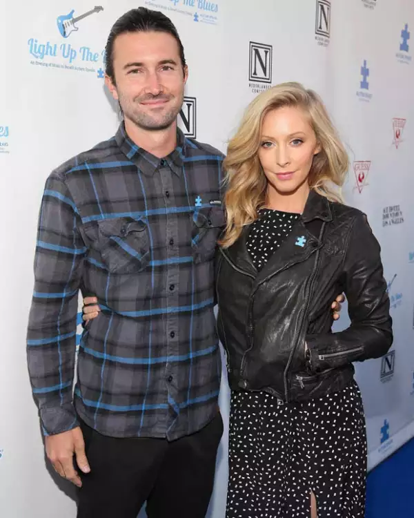 Caitlyn felicitó a su hijo Brandon en su cumpleaños número 34. Aquí aparece junto a su esposa Leah Felder.