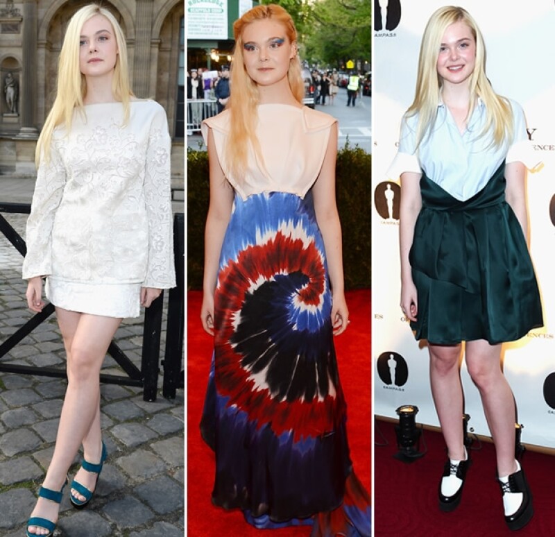Elle Fanning es la musa de la firma Rodarte.