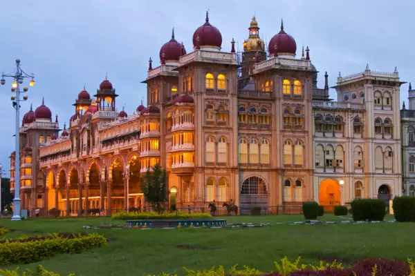 Mysore Palace at Dusk