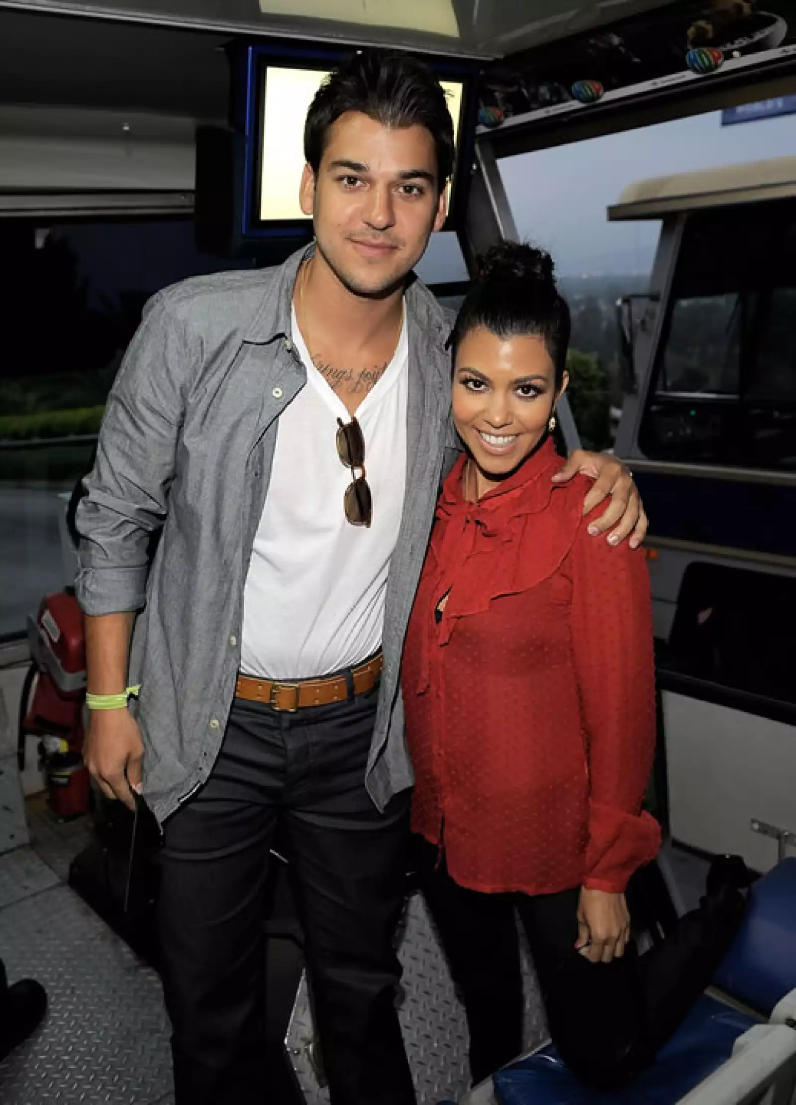 No tiene mucho tiempo que Rob Kardashian también presumía su gen familiar a lado de sus hermanas.