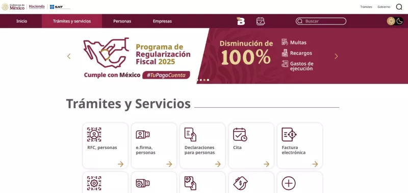 El SAT renueva su portal antes de la declaración anual; estos son los cambios