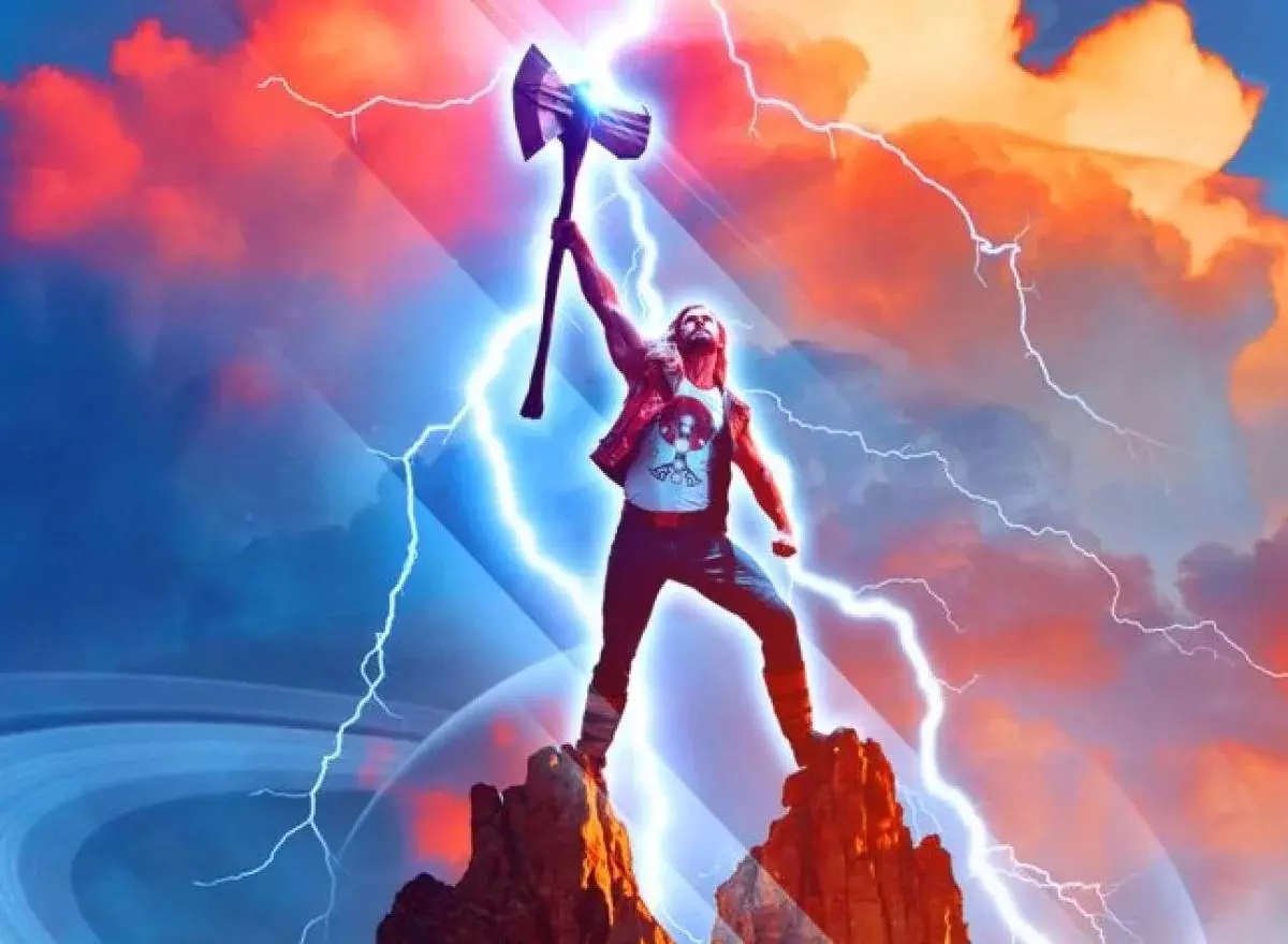 Thor Love and Thunder trailer poster