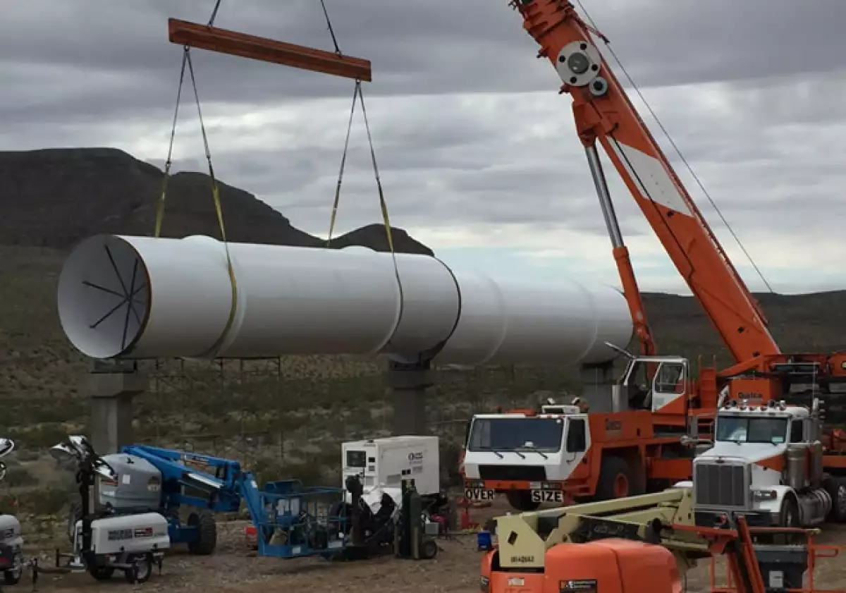 hyperloop one ductos
