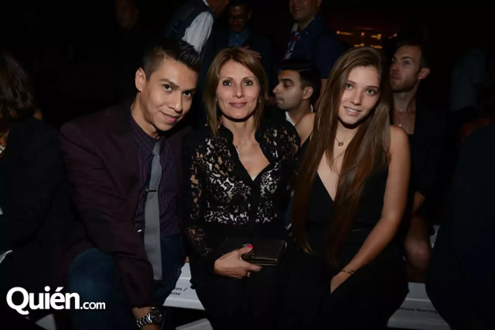 Luis Soto, Cristina Webb y Camila Batarse