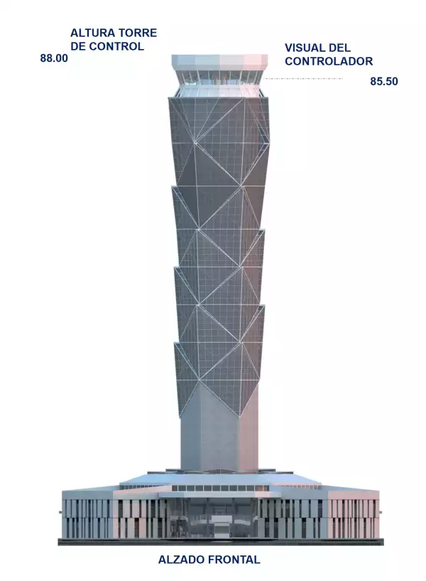 torre de control de Santa Lucía