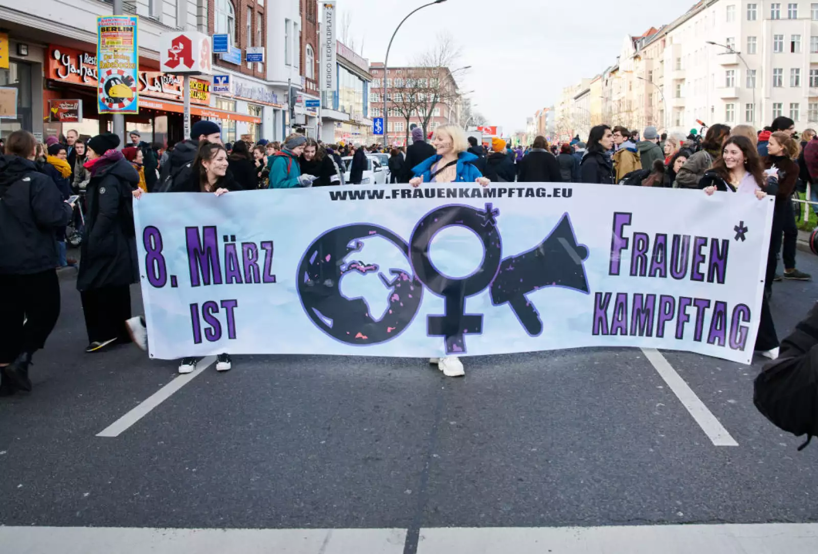 International Women's Day - Demonstration in Berlin