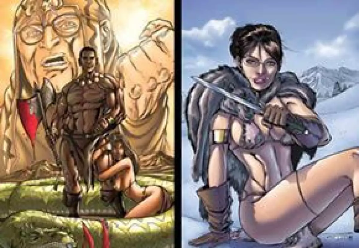 El presidente de Estados Unidos aparecerá en una historieta donde luchará contra villanos inspirados en George W. Bush y Sarah Palin.