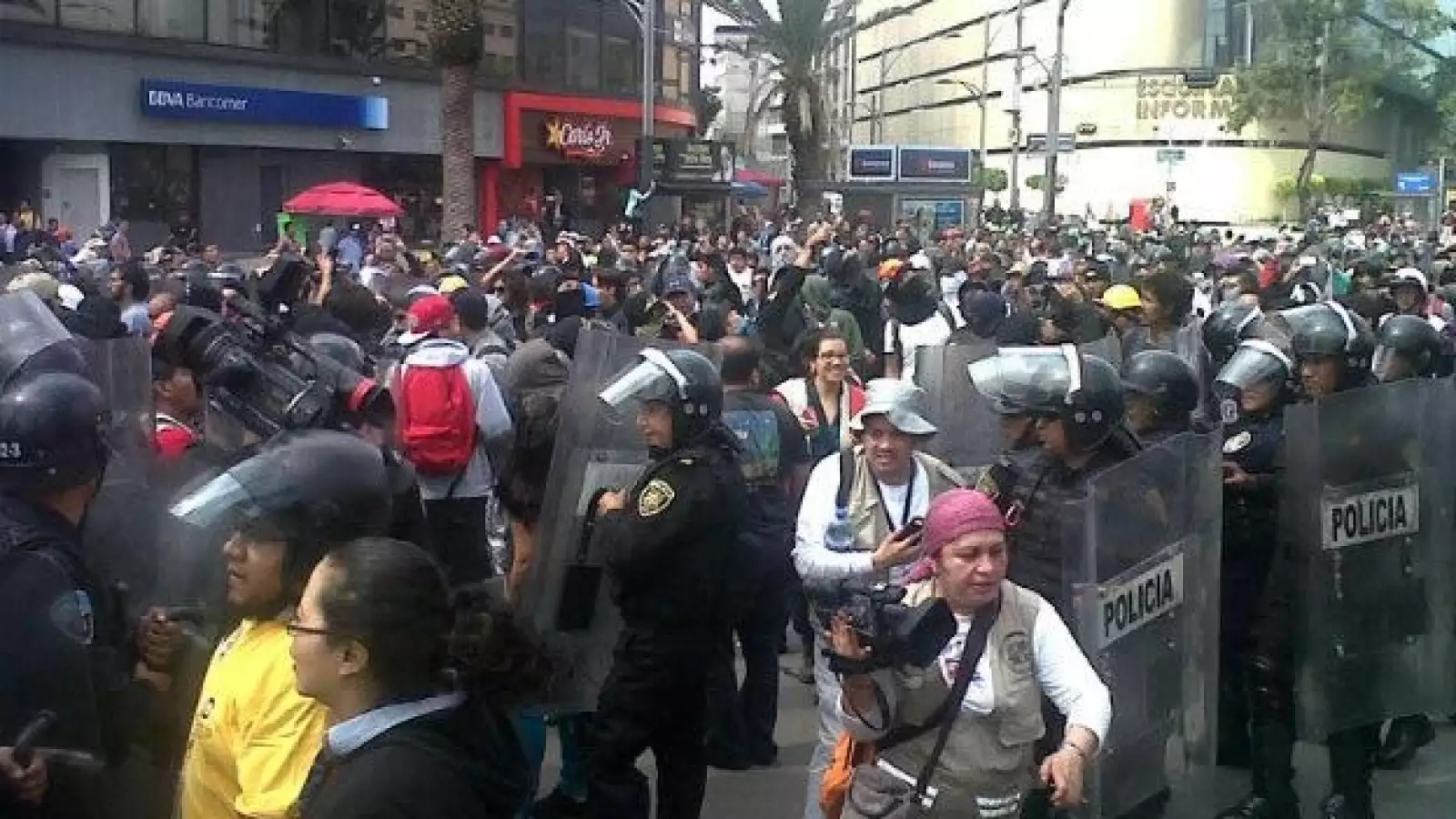 Marcha contra la reforma energética