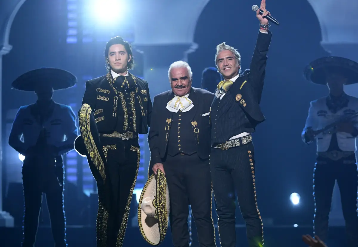 Alex, Vicente y Alejandro Fernández