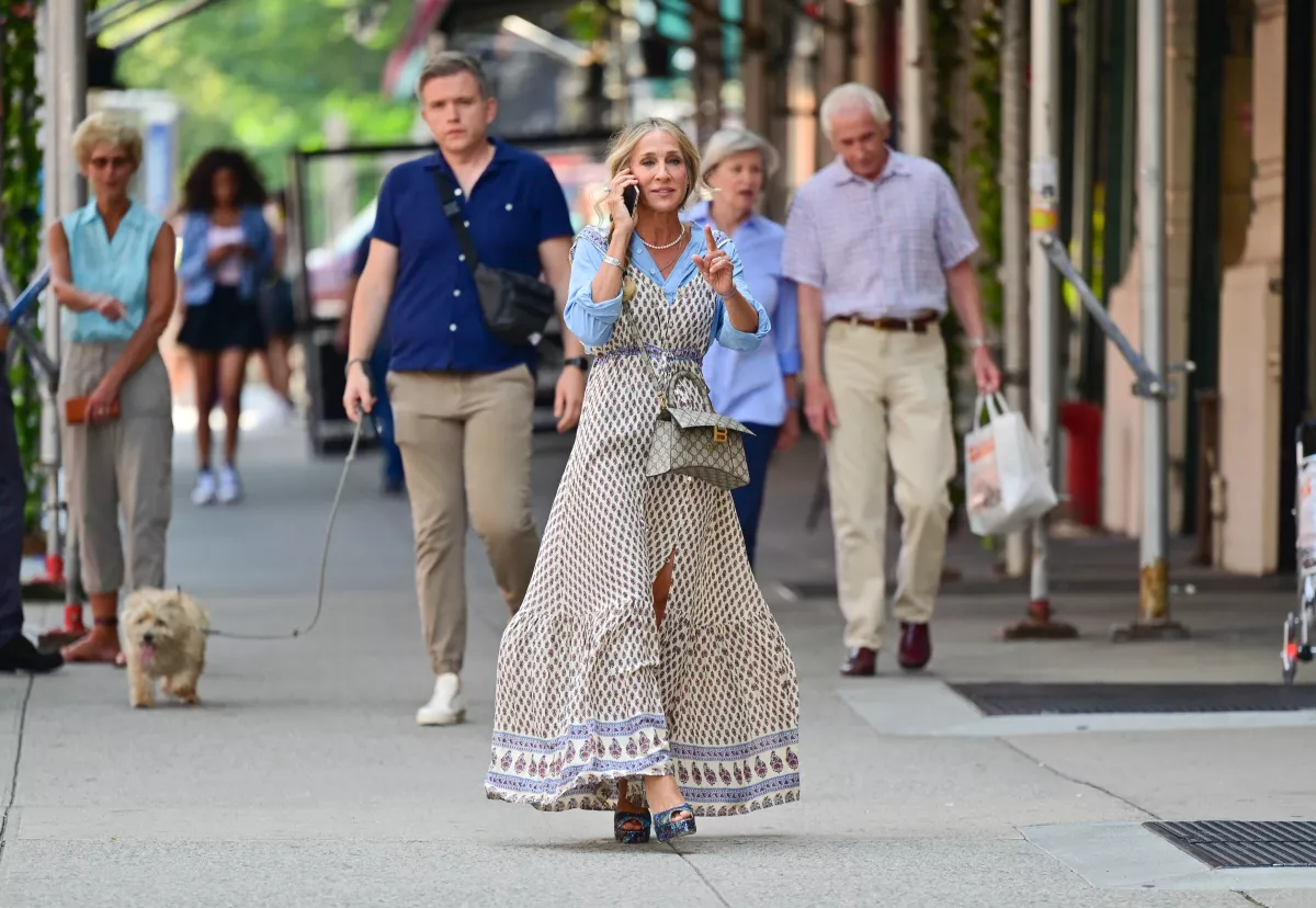 Celebrity Sightings In New York City - July 27, 2021