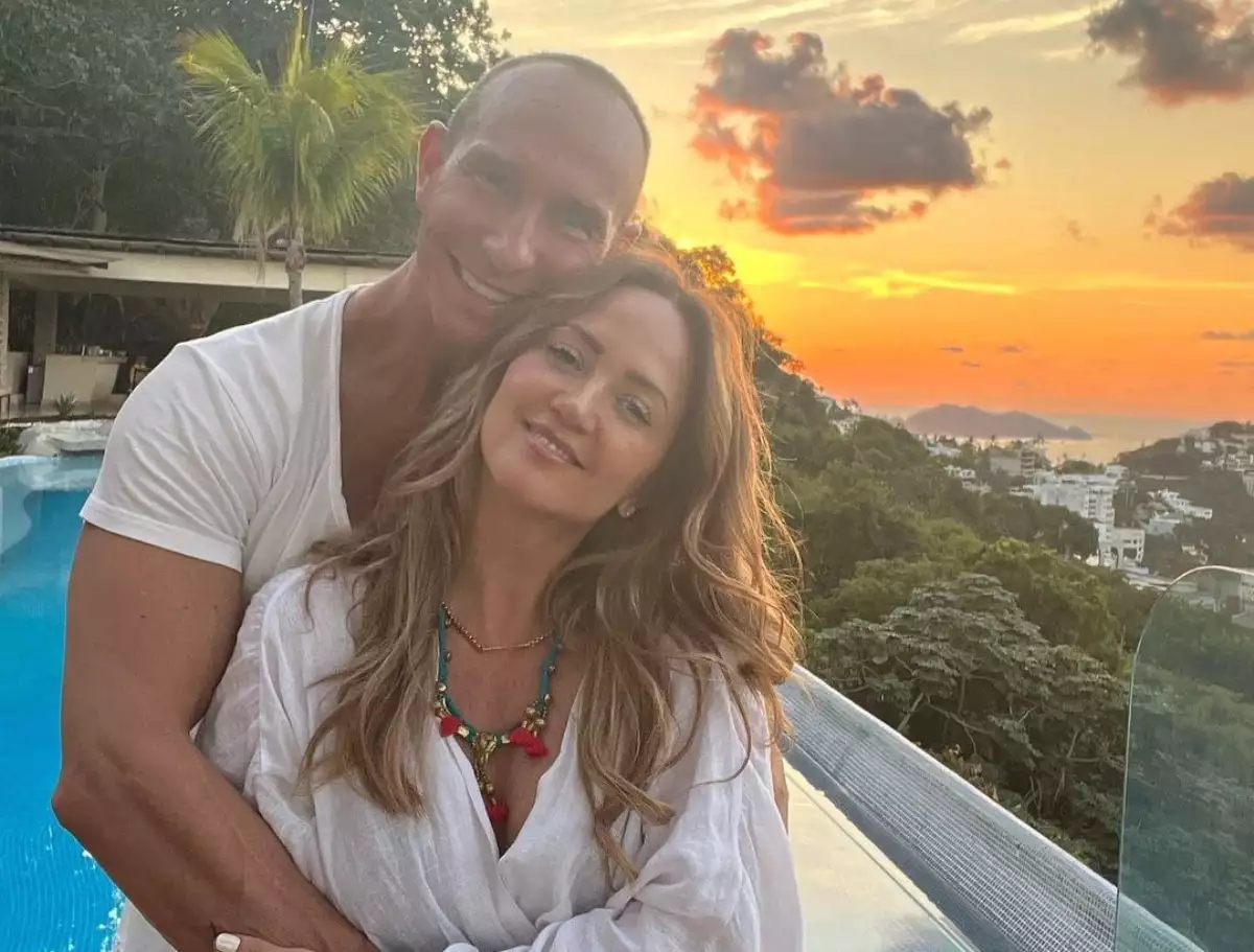 Erik Rubín y Andrea Legarreta