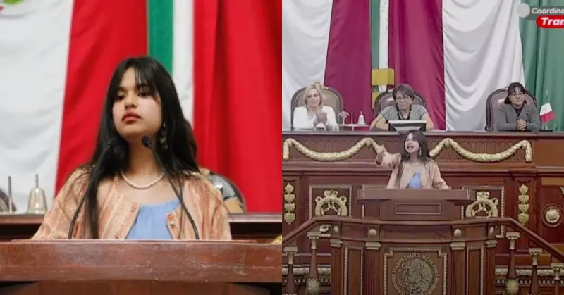 “¿Qué actitud es esta?”: Ganadora del Premio a la Juventud "regaña" a legisladores en el Congreso de CDMX