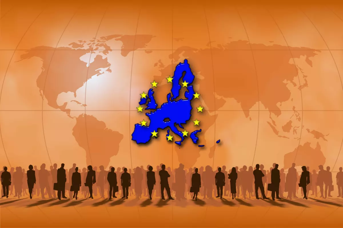 mapa union europea