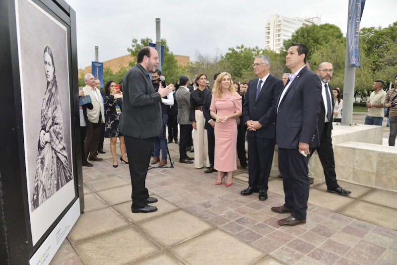 Sergio Vela, Ninfa Salinas, Ricardo Salinas Pliego y Diego Rodríguez Vallejo