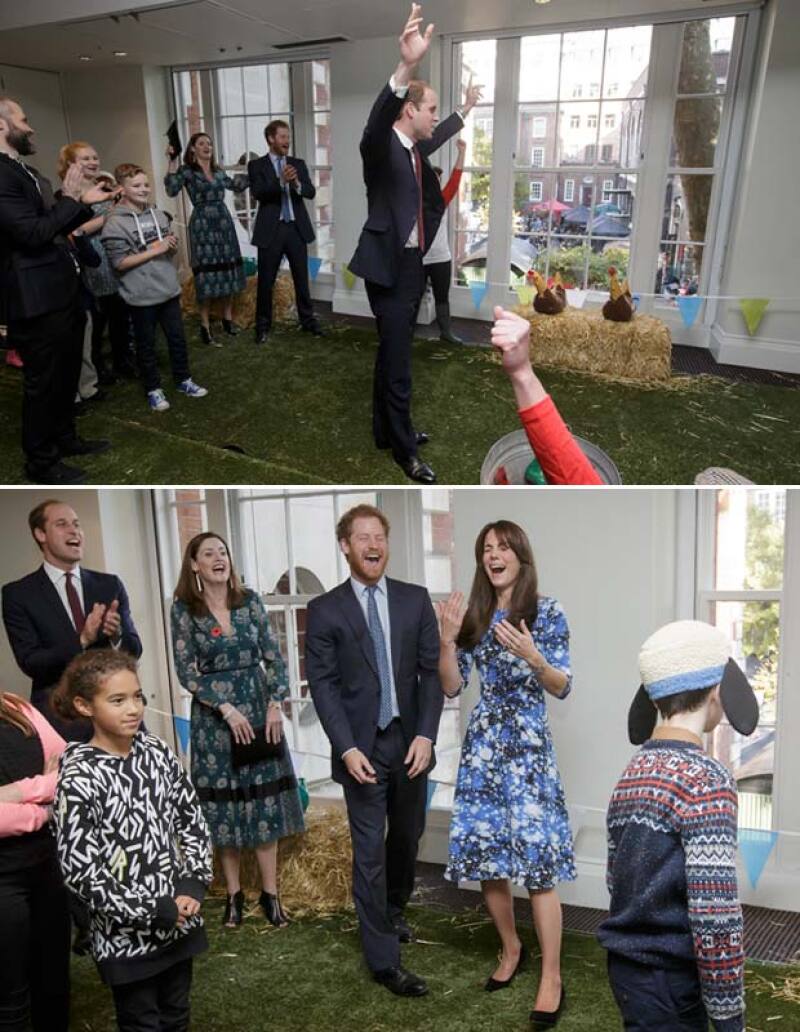 Tanto Kate como Harry fueron vencidos por el príncipe William.