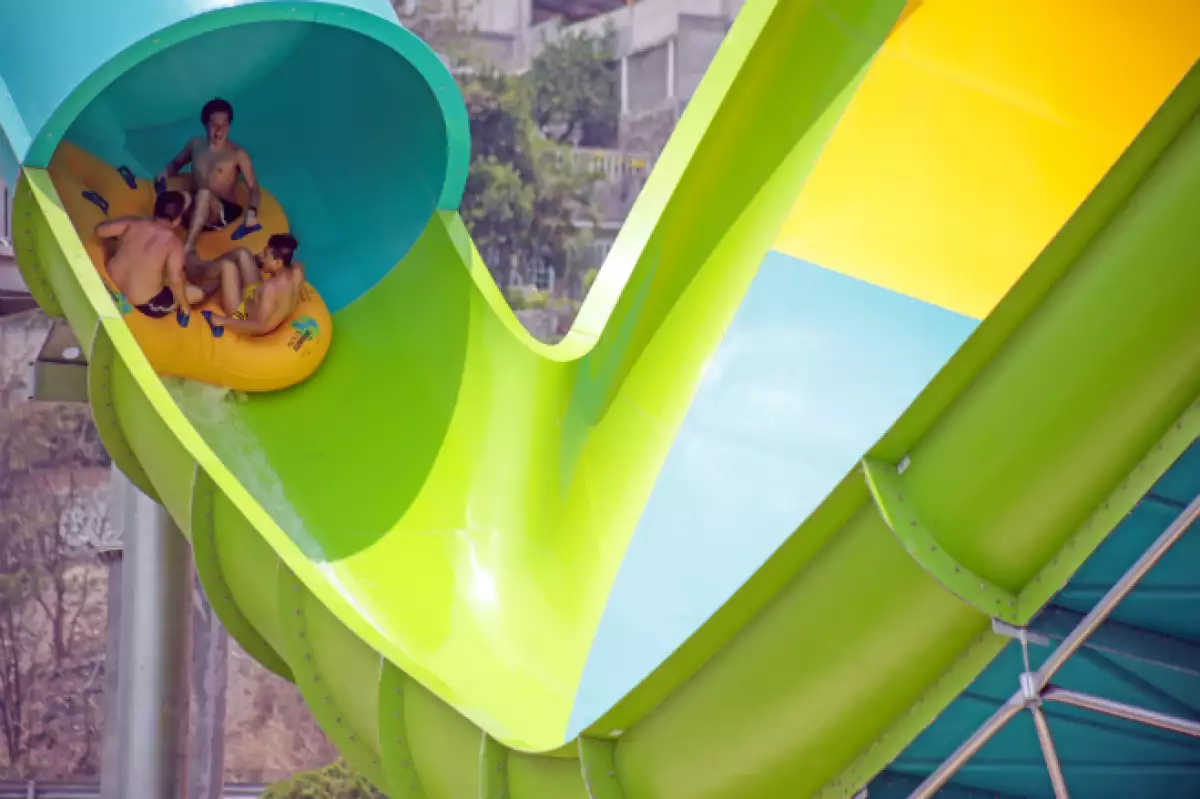 sismo six flags cierre