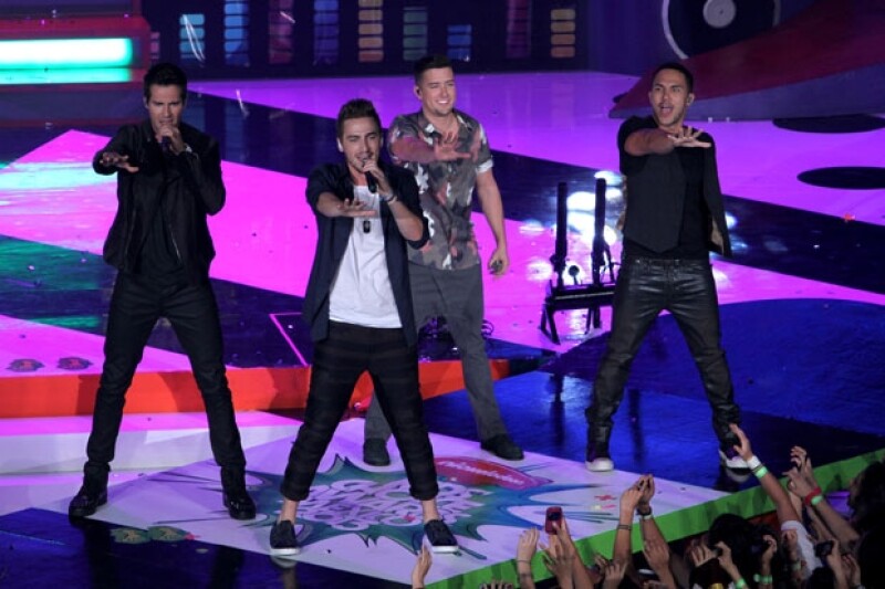 La banda enloqueció al público.