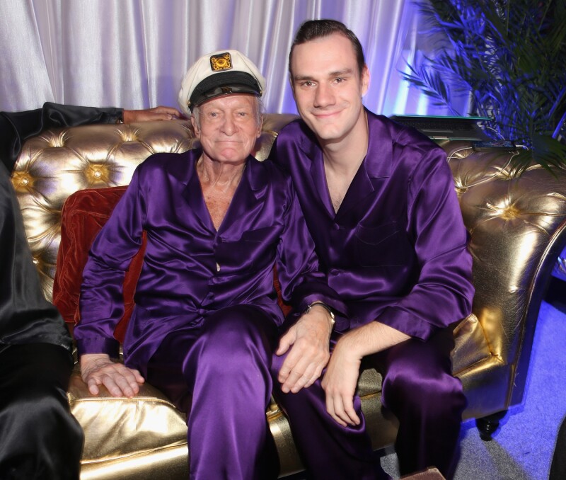 Hugh y Cooper Hefner