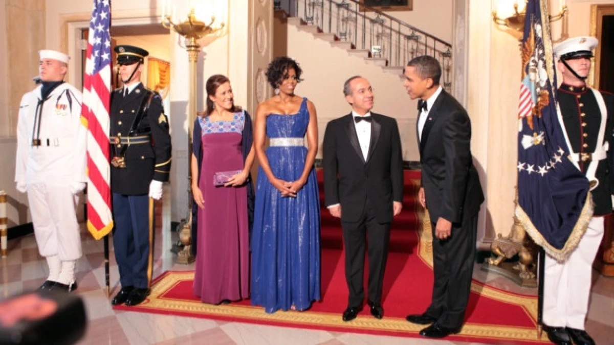calderón y obama
