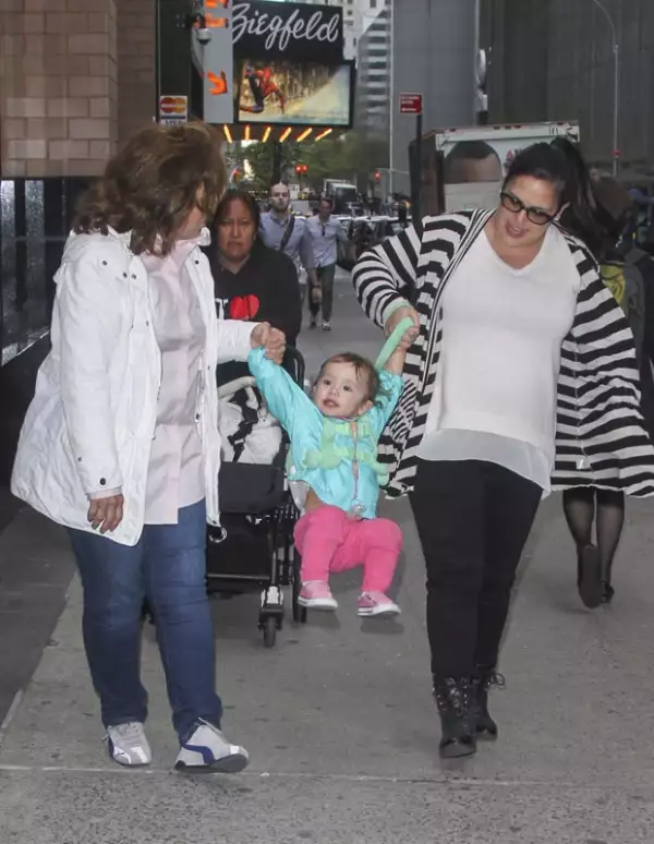 Angélica Masiel fue quién más disfrutó su paseo por Nueva York.