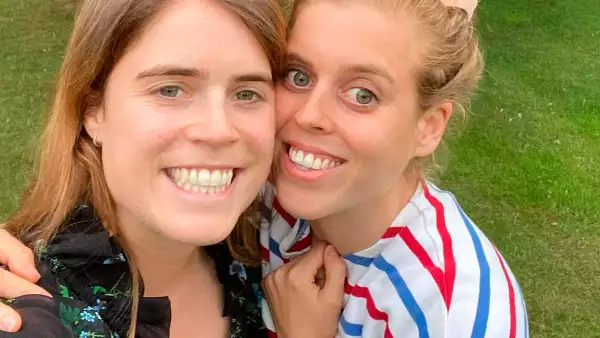 La princesa Eugenia y la princesa Beatriz