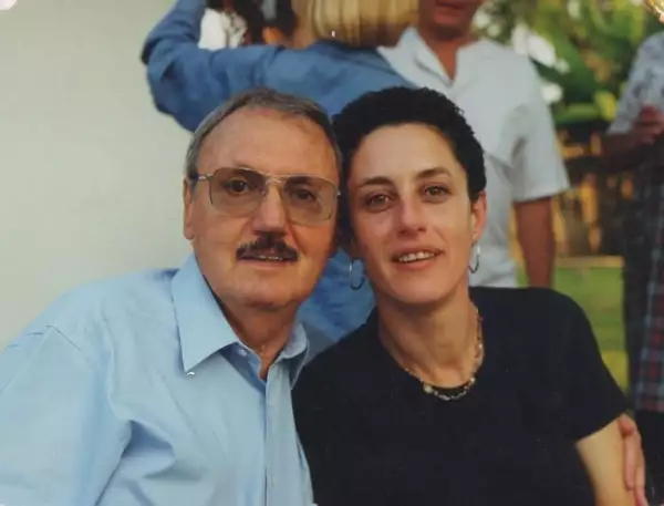 Claudia Sheinbaum y su papá