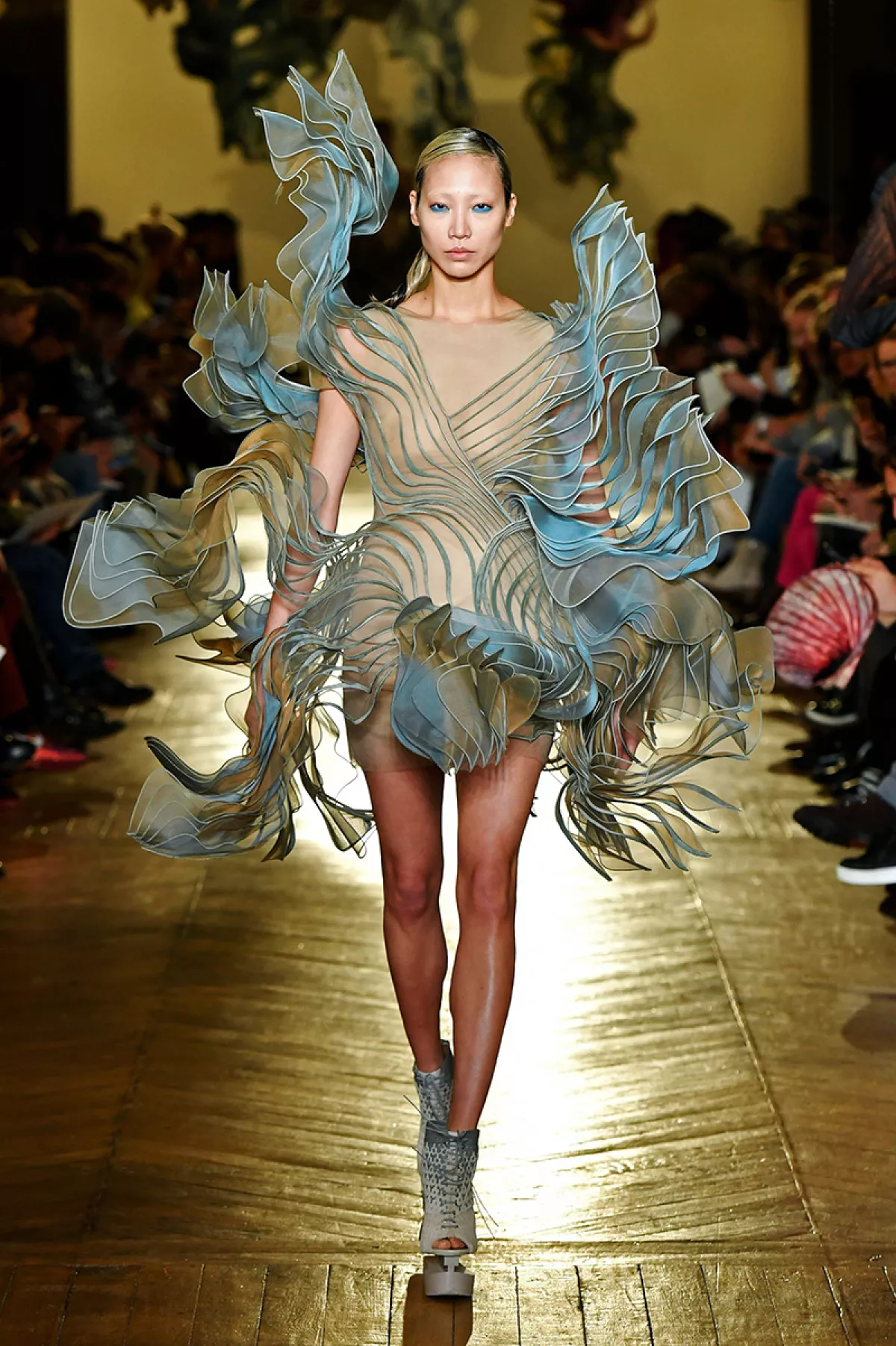 Iris Van Herpen show, Runway, Spring Summer 2018, Haute Couture Fashion Week, Paris, France - 22 Jan 2018