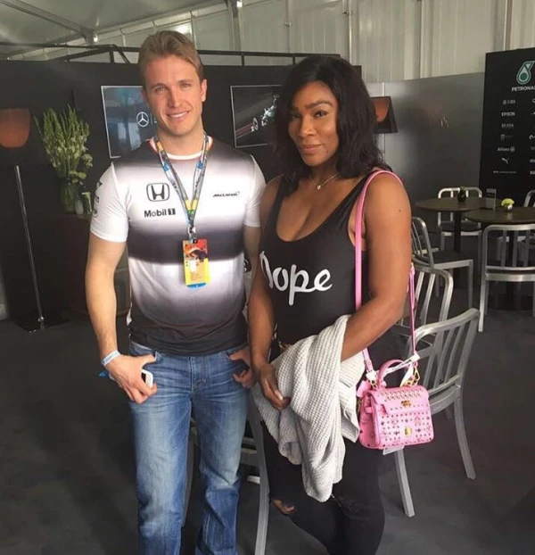 Chema Herrera y Serena Williams