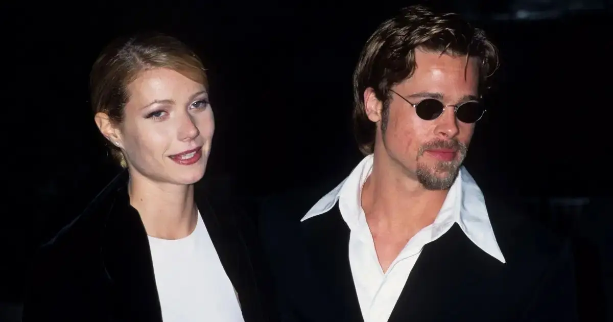 Gwyneth Paltrow y Brad Pitt 