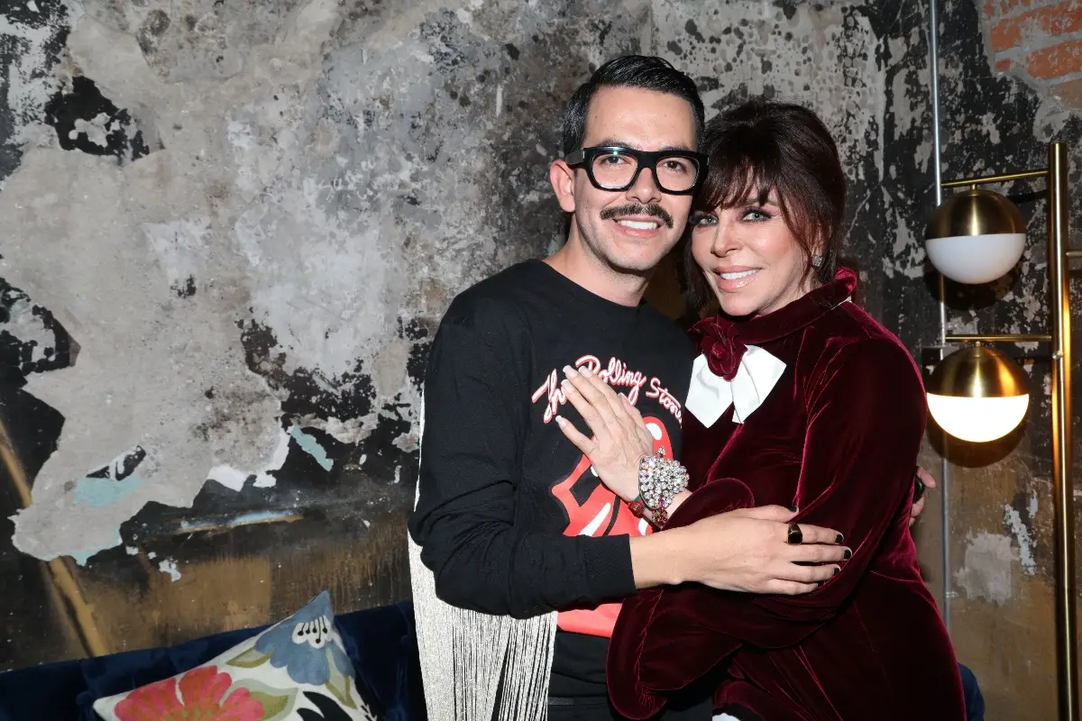 Manolo Caro y Verónica Castro