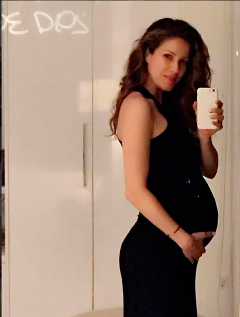 La modelo de 42 años ha lucido espectacular durante todo su embarazo.
