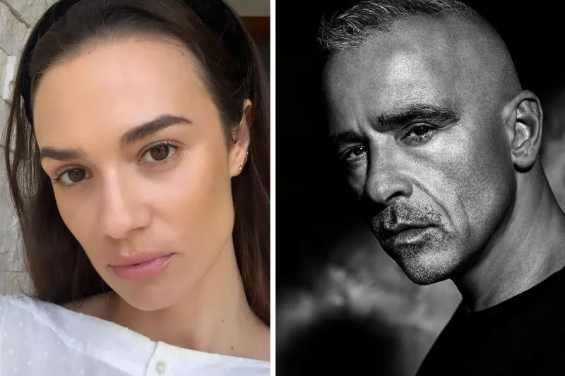 Eros Ramazzotti y su novia 