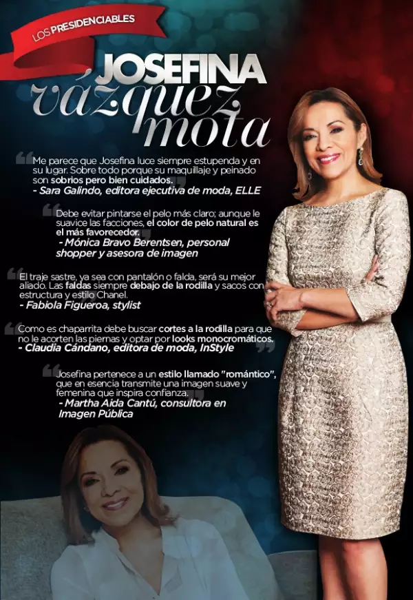 `Romántico´ es como dos de nuestras expertas categorizan el look de Josefina.