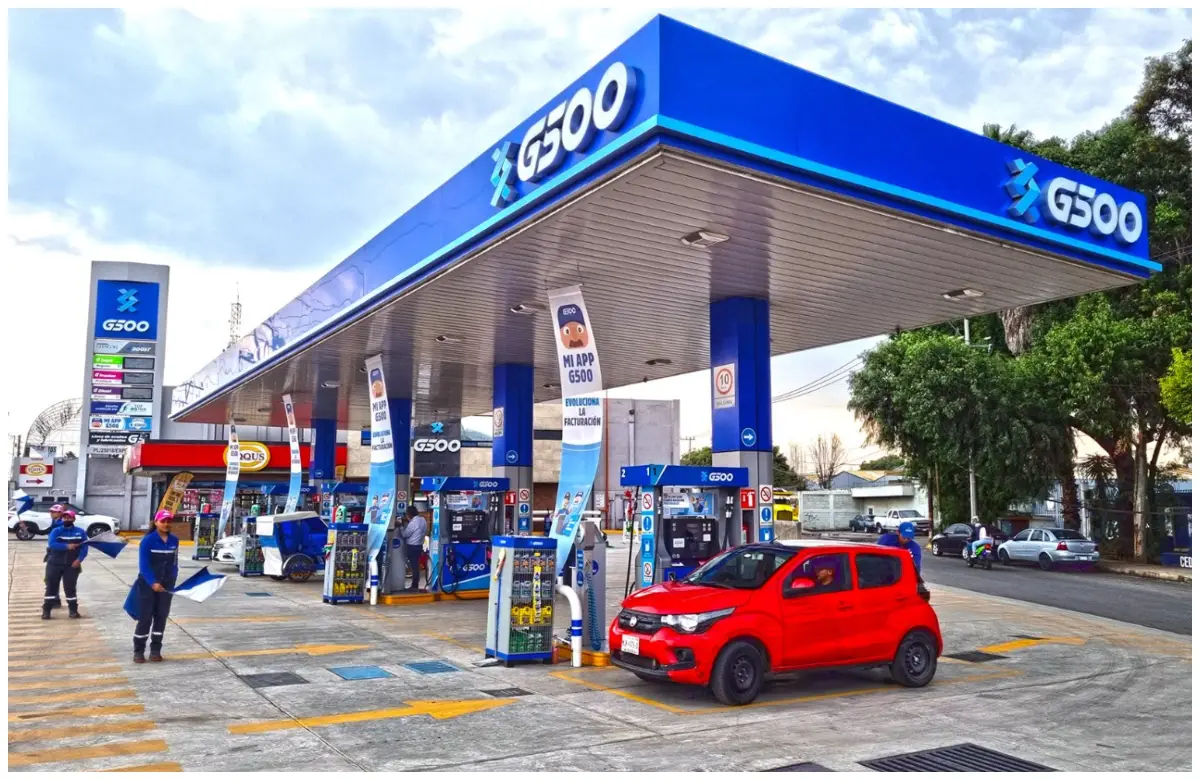 Estaciones de gasolina g500