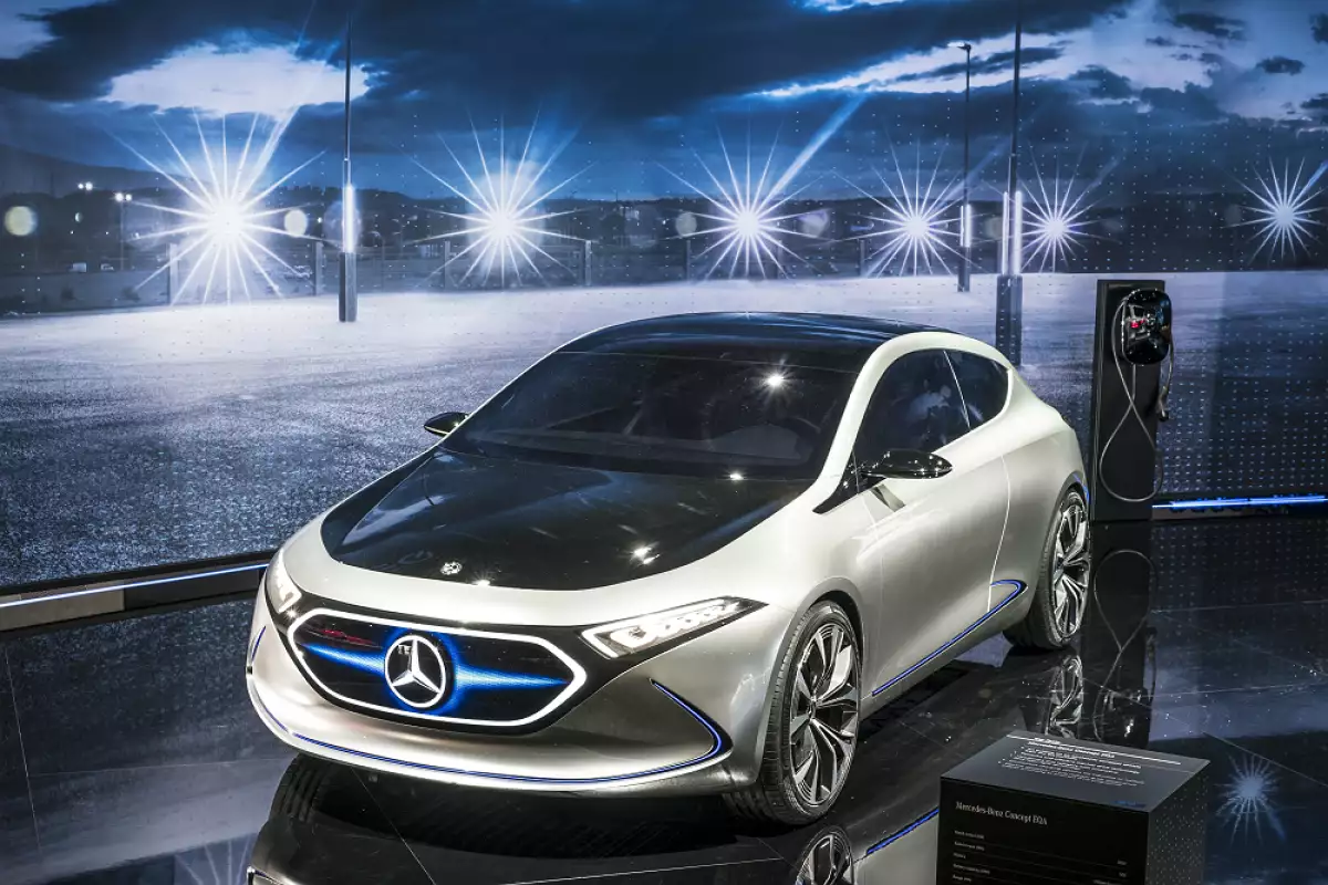 Mercedes-Benz EQC en Paris