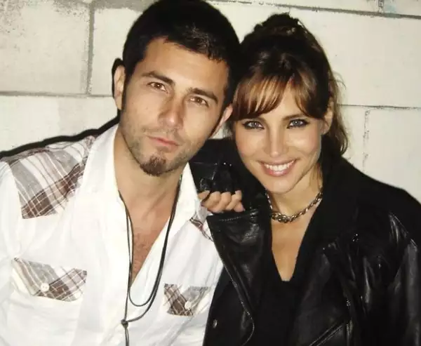 Fernando Noriega con la actriz Elsa Pataky.